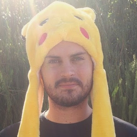 Patric in a Pikachu hat